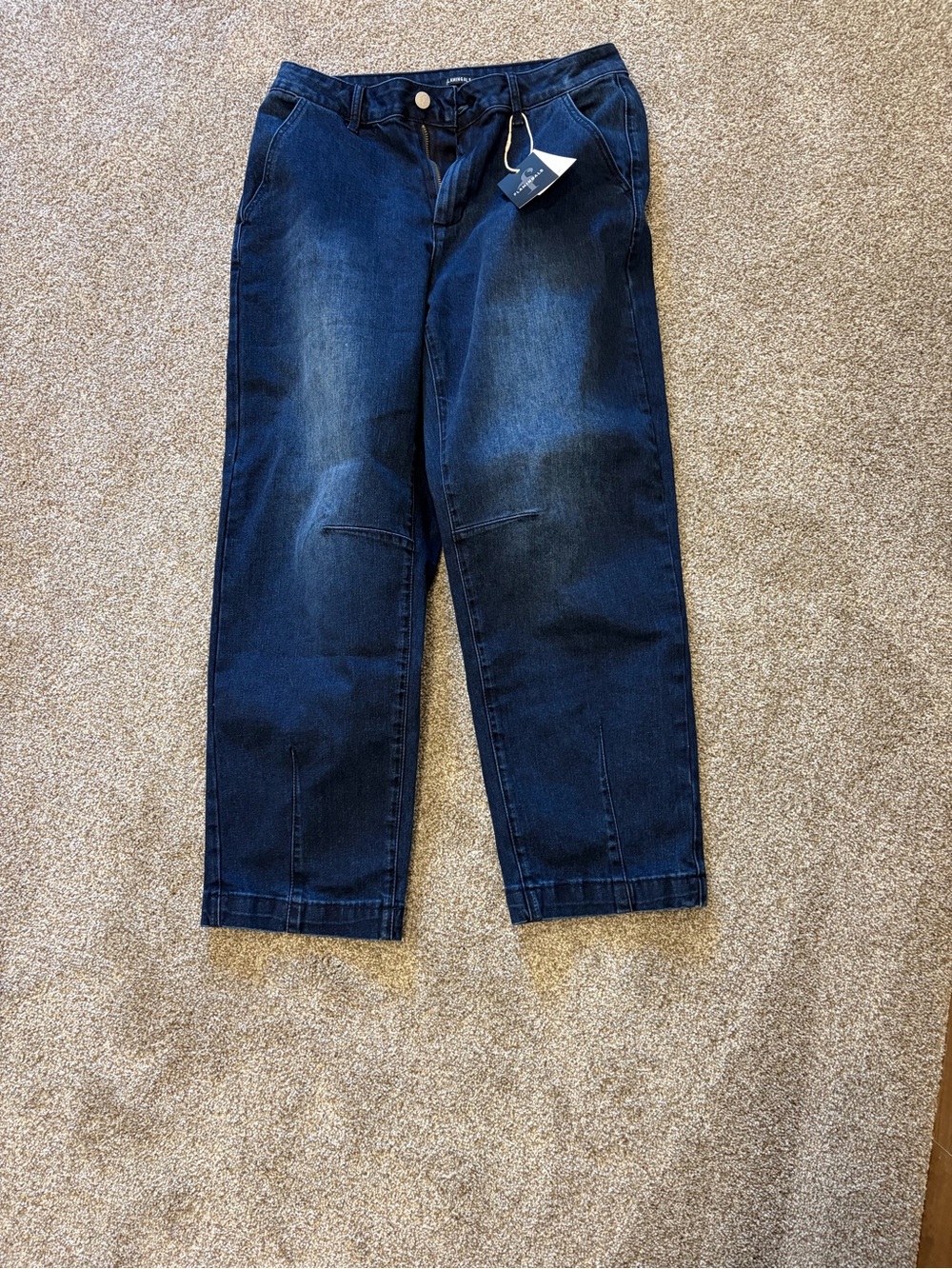 Flamingals NWT barrel Dark Blue Jeans - L